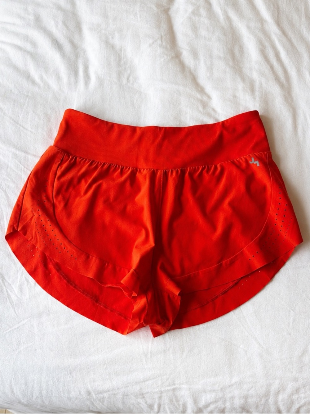 JoyLab Orange Running Shorts Small Built-In Liner Athleisure
